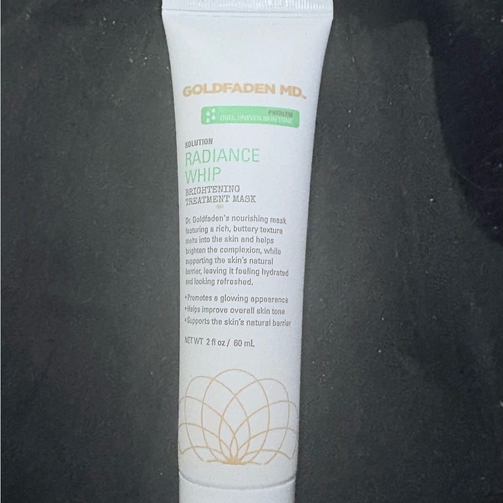 Goldfaden MD Radiance Whip Brightening Treatment Mask - White